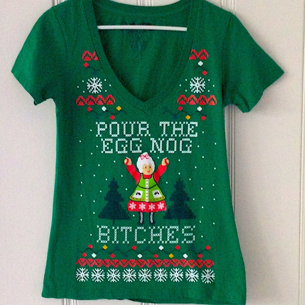 FUNNY XMAS TEE - MUST SEE 😁 EGG NOG